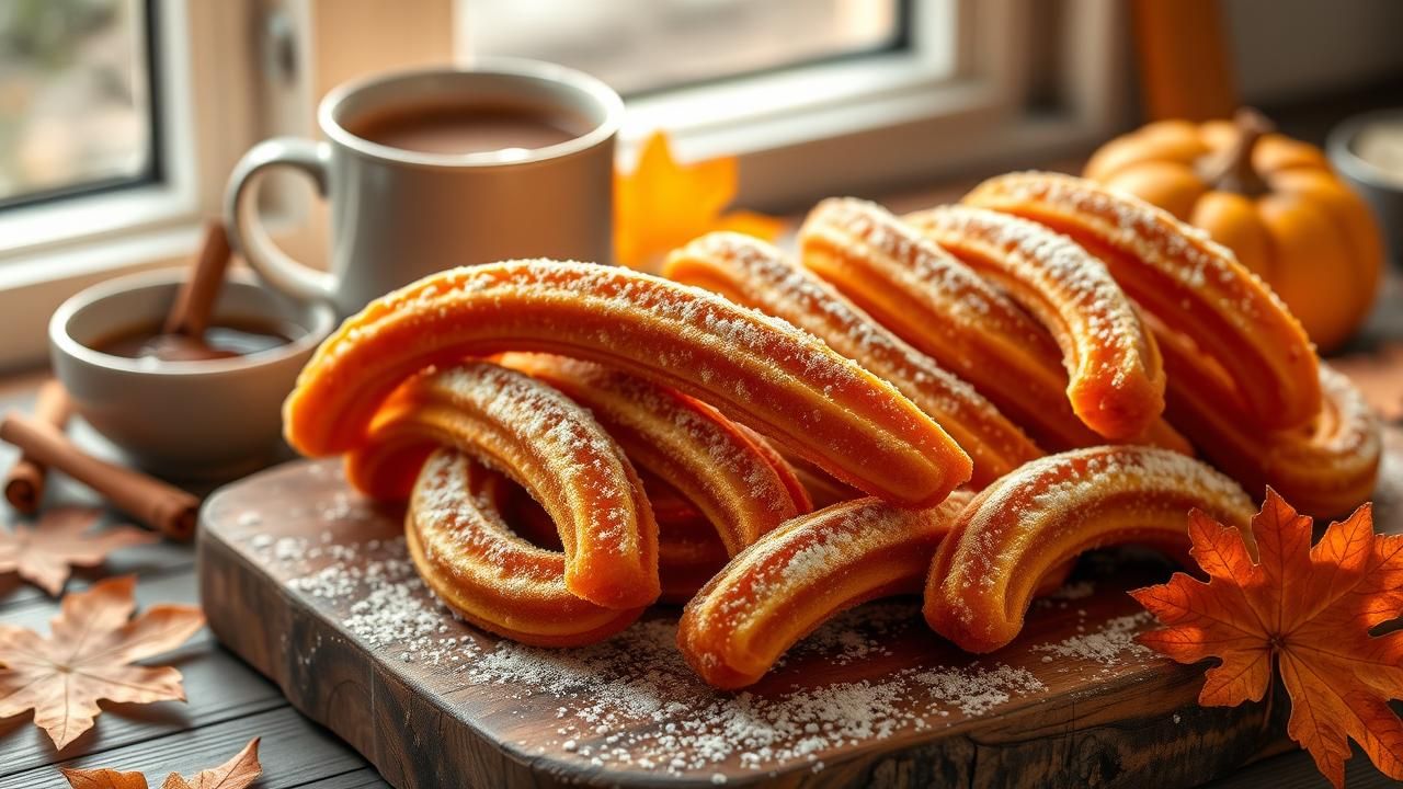Churros Moelleux Au Potiron Recette Automne