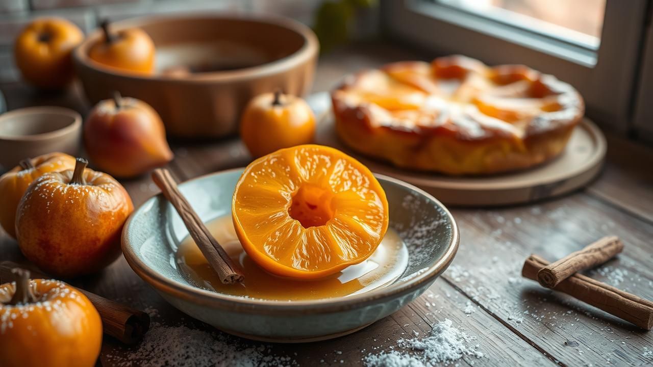 Clafoutis Coings Poches Fond Bouche Reconfort