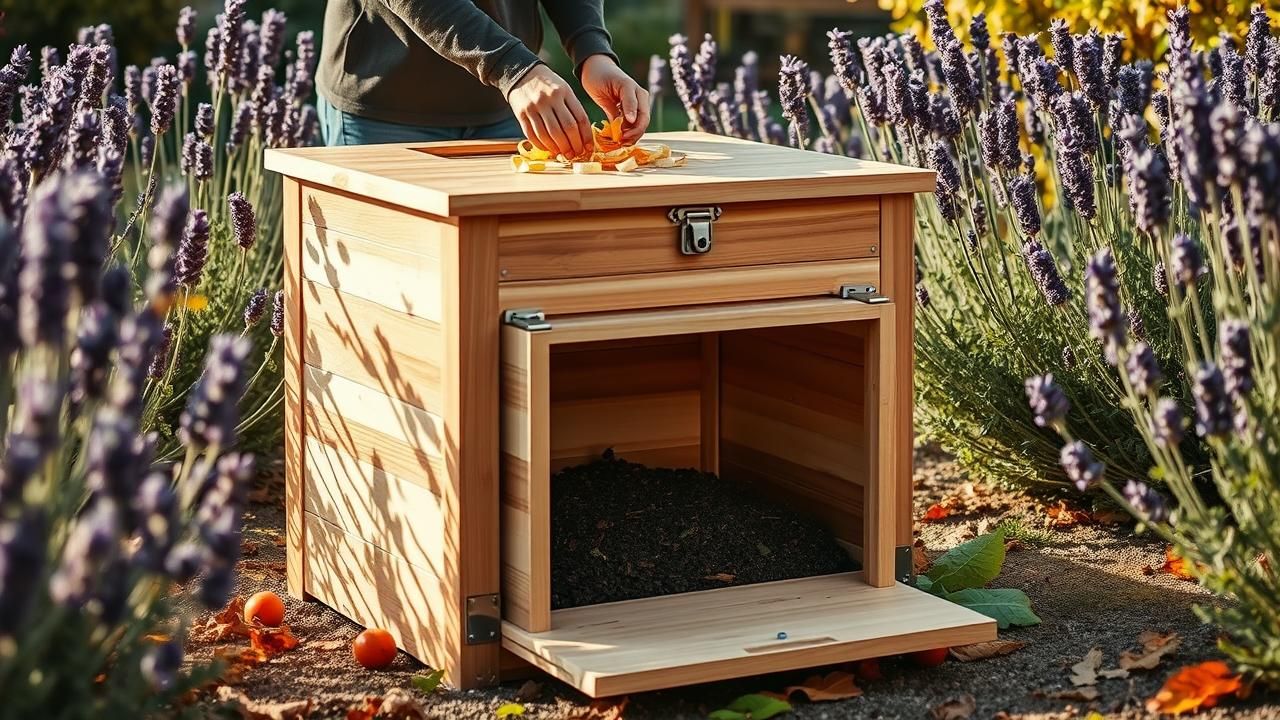 Composteur Exterieur Recycle Dechets Cuisine 2025 119 Euros