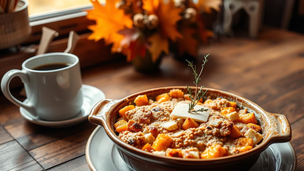 Crumble Potiron Parmesan Automne