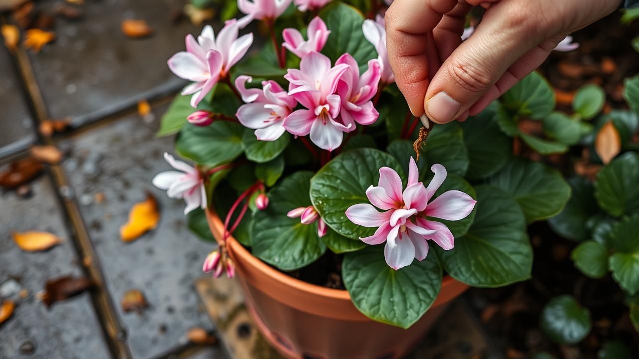 Cyclamens Mort Automne Erreur Eviter