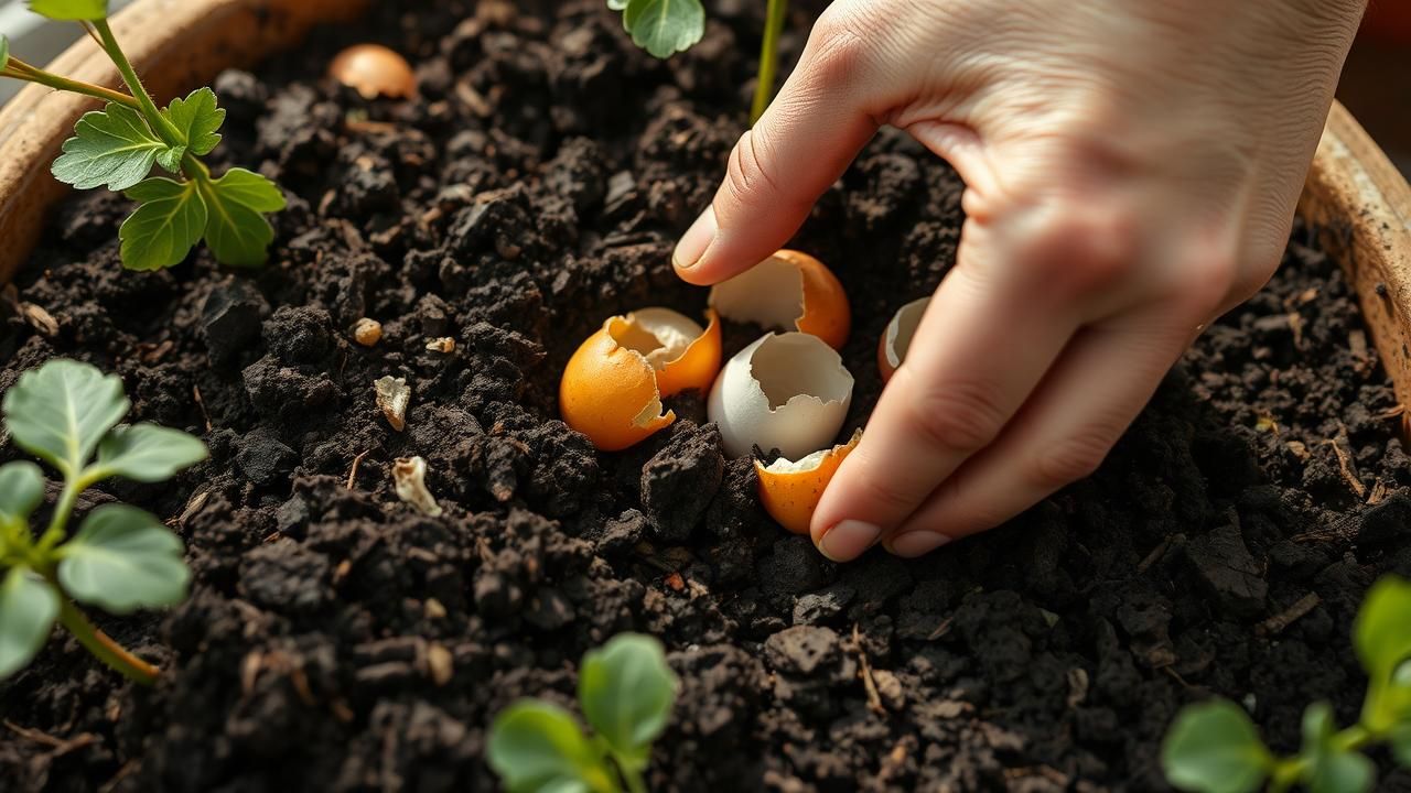 Dechet Jete Engrais Naturel Plantes