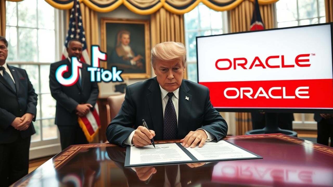 Donald Trump Accord Chine Tiktok Details