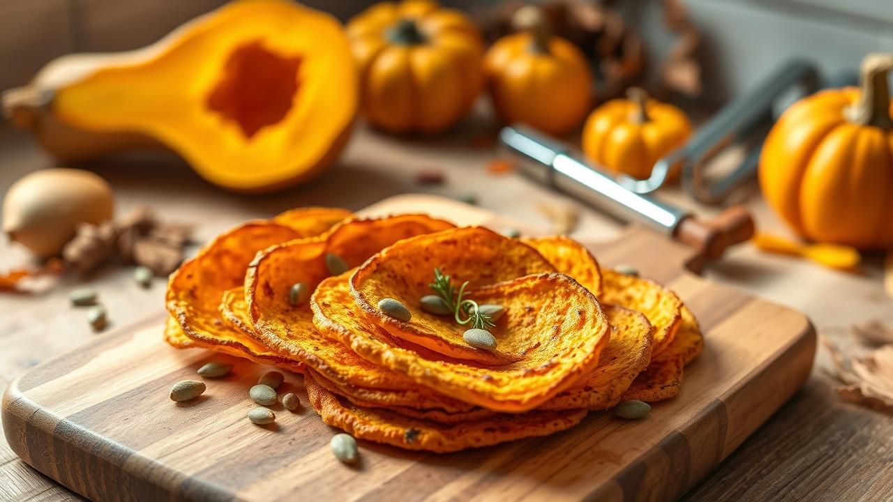 Epeluchures Courge Recette Crackers Zero Gaspi