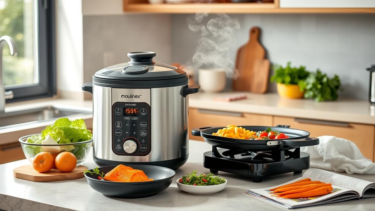 Friteuse Multicuiseur Moulinex Combinaison