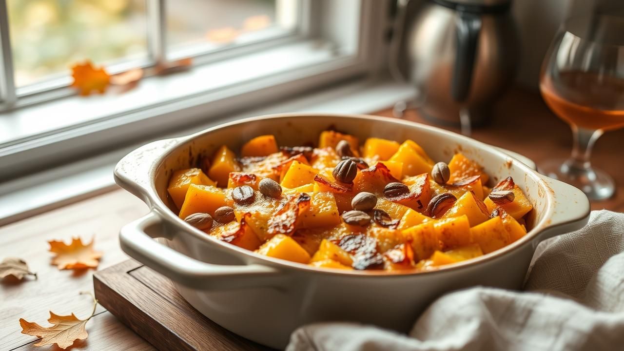Gratin Courge Moelleux Sans Creme