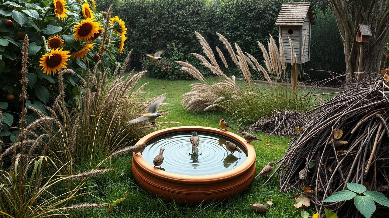 Jardin Oiseaux Gestes Simples Pour Les Garder