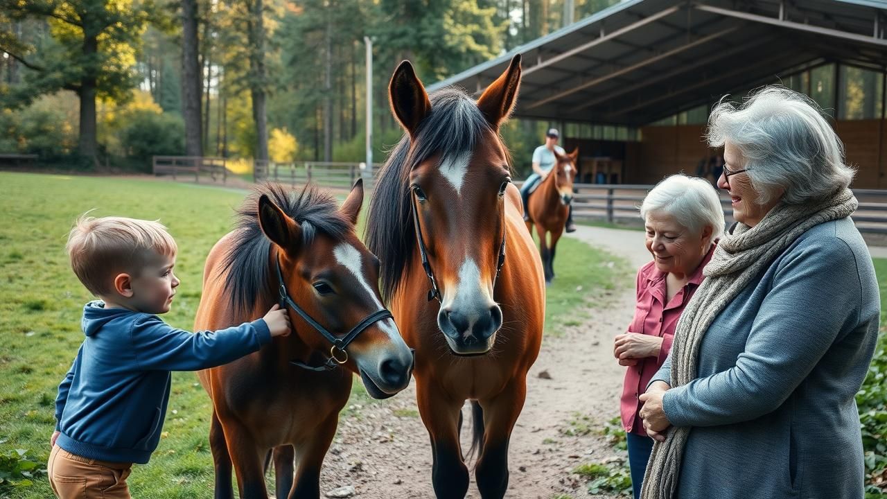Le Cheval Un Puissant Vecteur D Emotions Pres De Lamballe