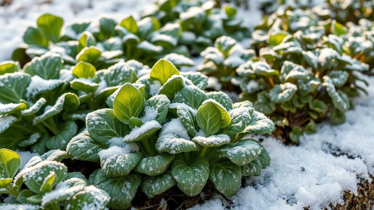 Legumes Rustiques Hiver Potager Sans Voiles