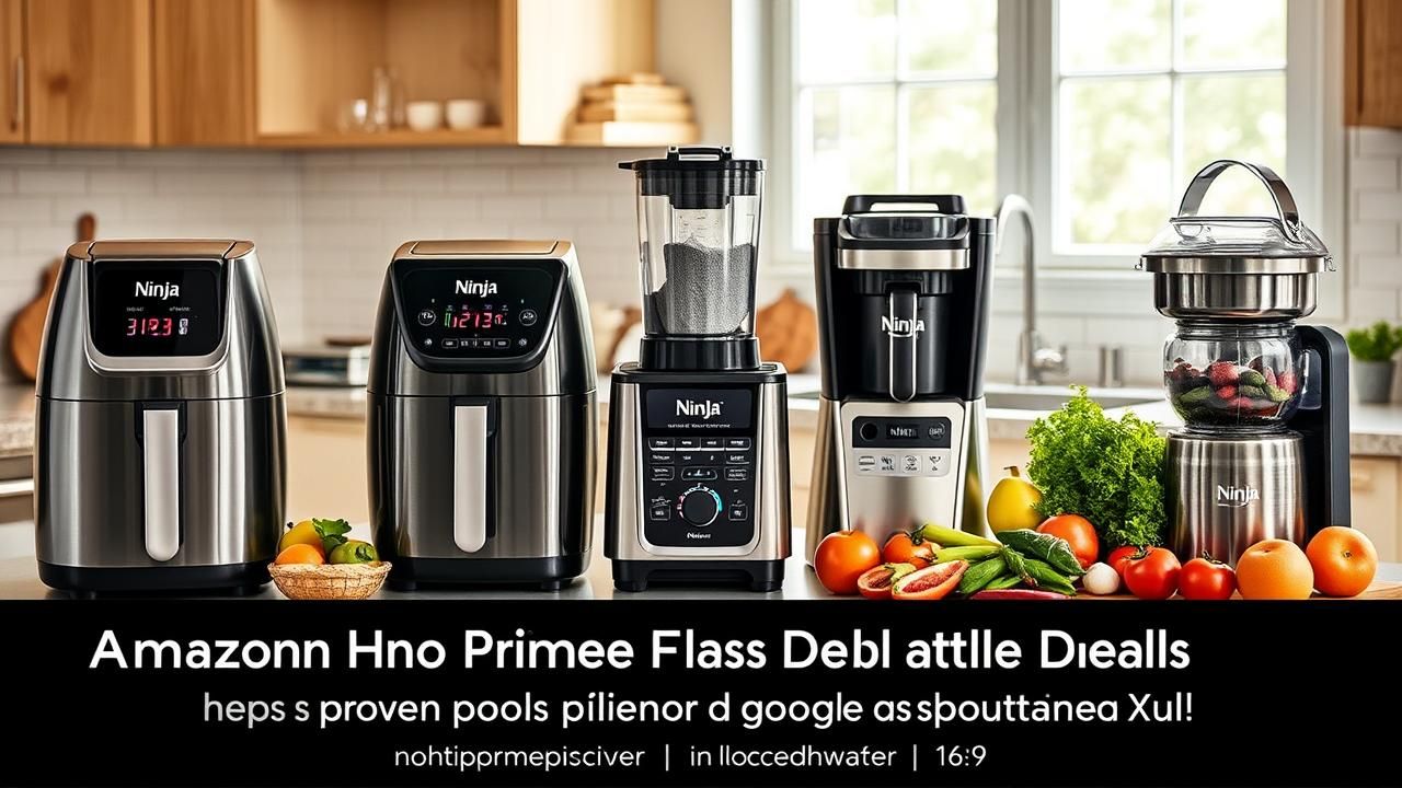 Les 5 Appareils Ninja A Ne Pas Manquer Pendant Le Prime Day