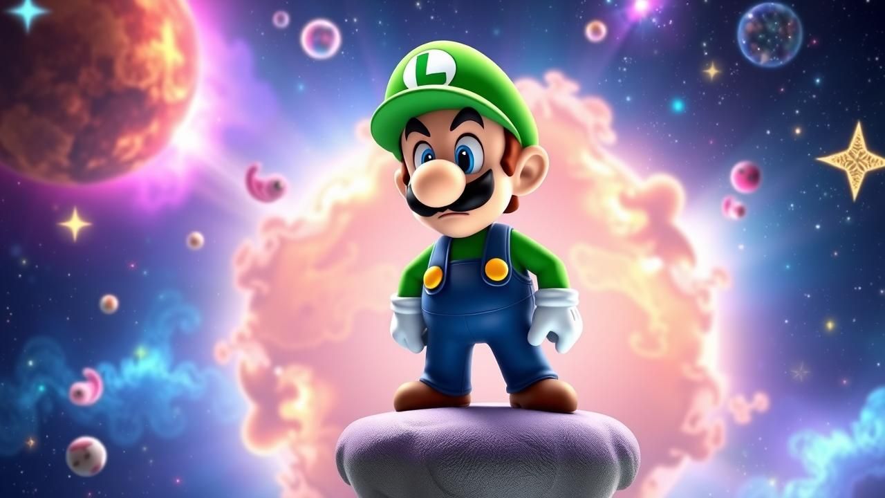 Luigi Debloque Dans Super Mario Galaxy Sur Switch