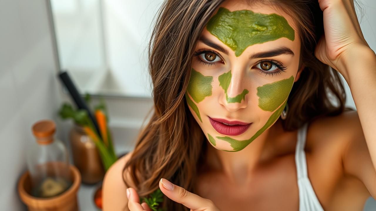 Masque Maison Cheveux Doux Brillants