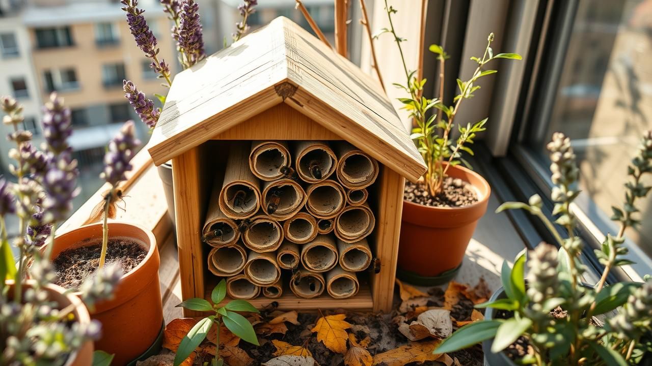 Mini Hotel Bois Insectes Utiles Gifi