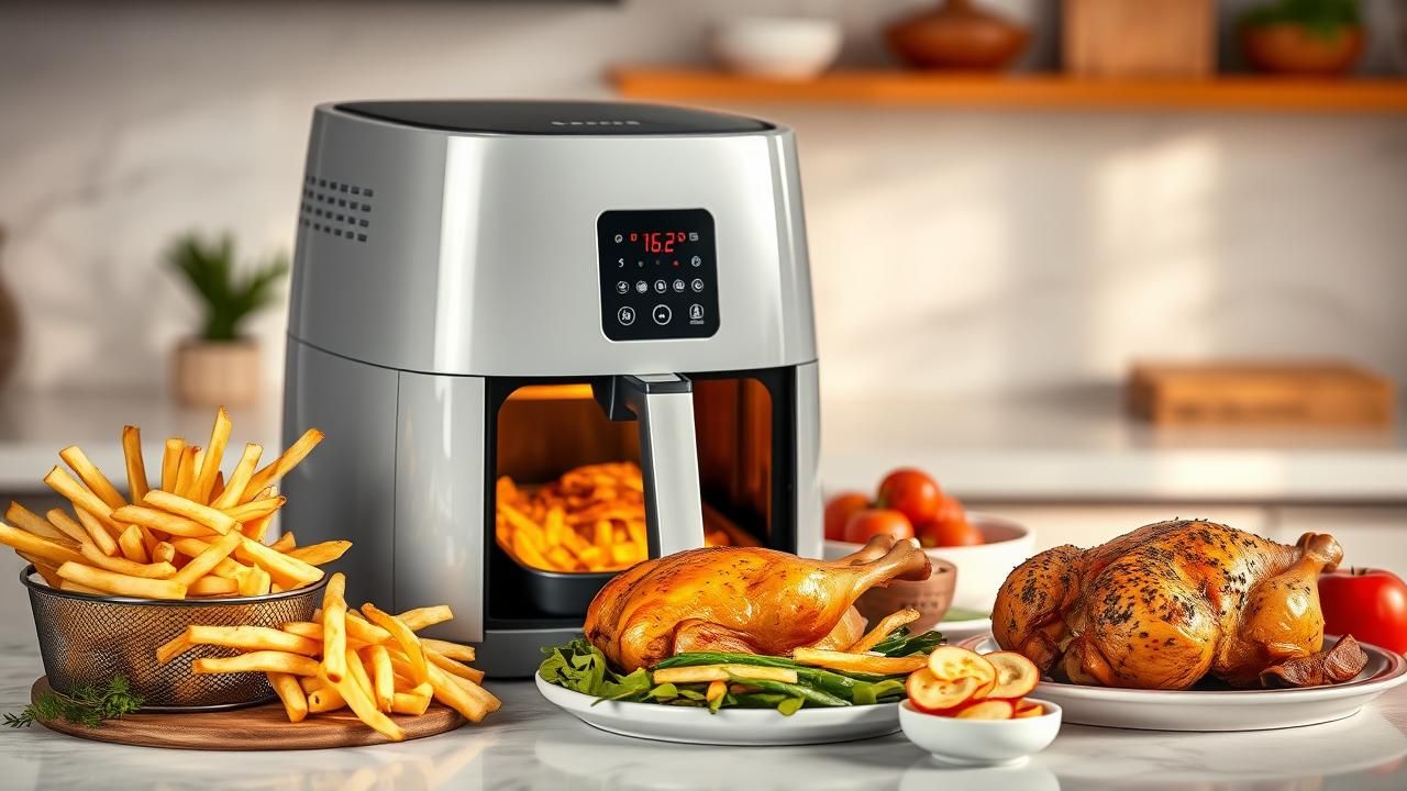 Moulinex Airfryer Easy Fry Infrared Cuisson Ultra Rapide