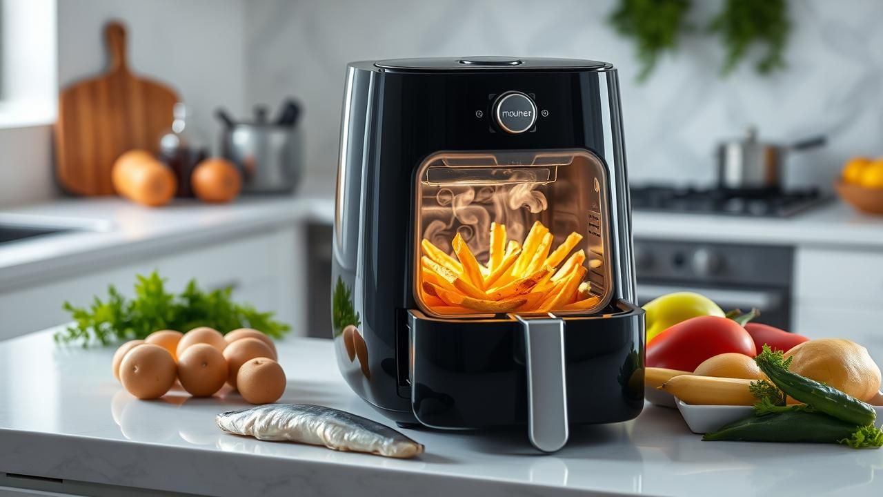 Moulinex Lance La Friteuse Easy Fry Infrared
