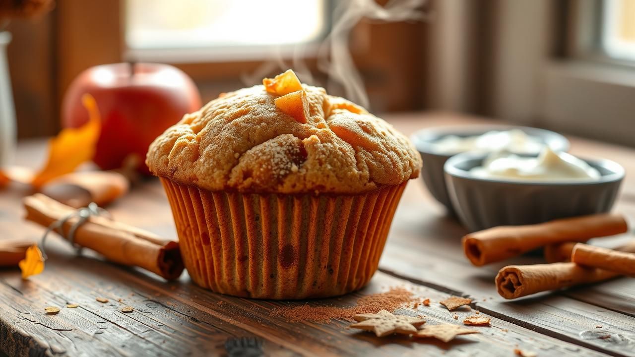 Muffins Pomme Cannelle Moelleux 2025