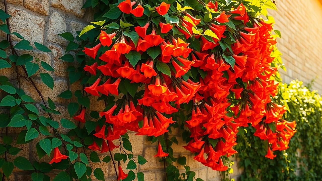 Mur En Feu Grimpante Epoustouflante Jardins 2025