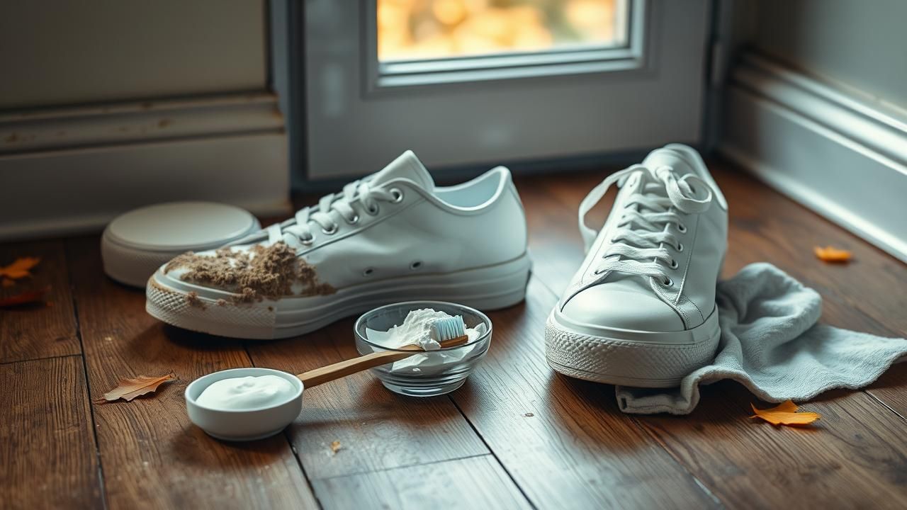 Nettoie Baskets Melange Naturel Rapide