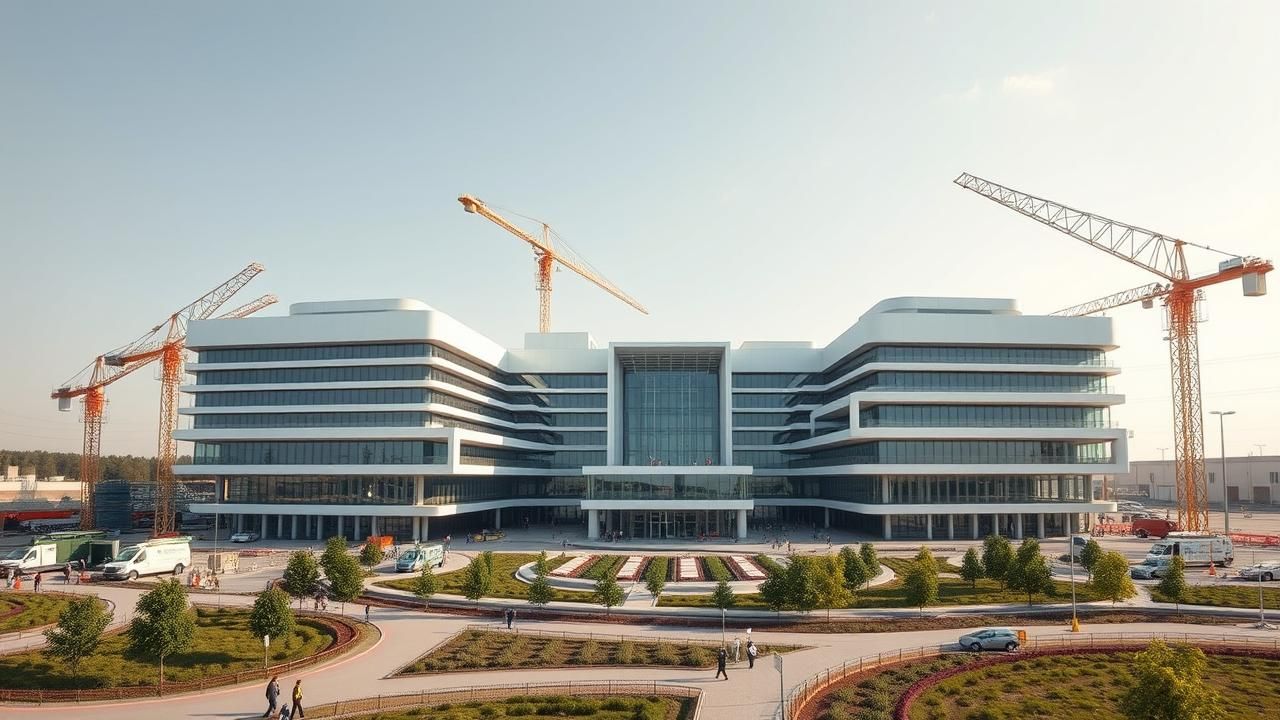 Nouveau Batiment Urgences Le Mans 146 Millions Euros