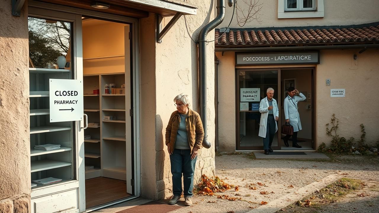 Pharmacie Fermee Mois Medecins Quittent Sarthe
