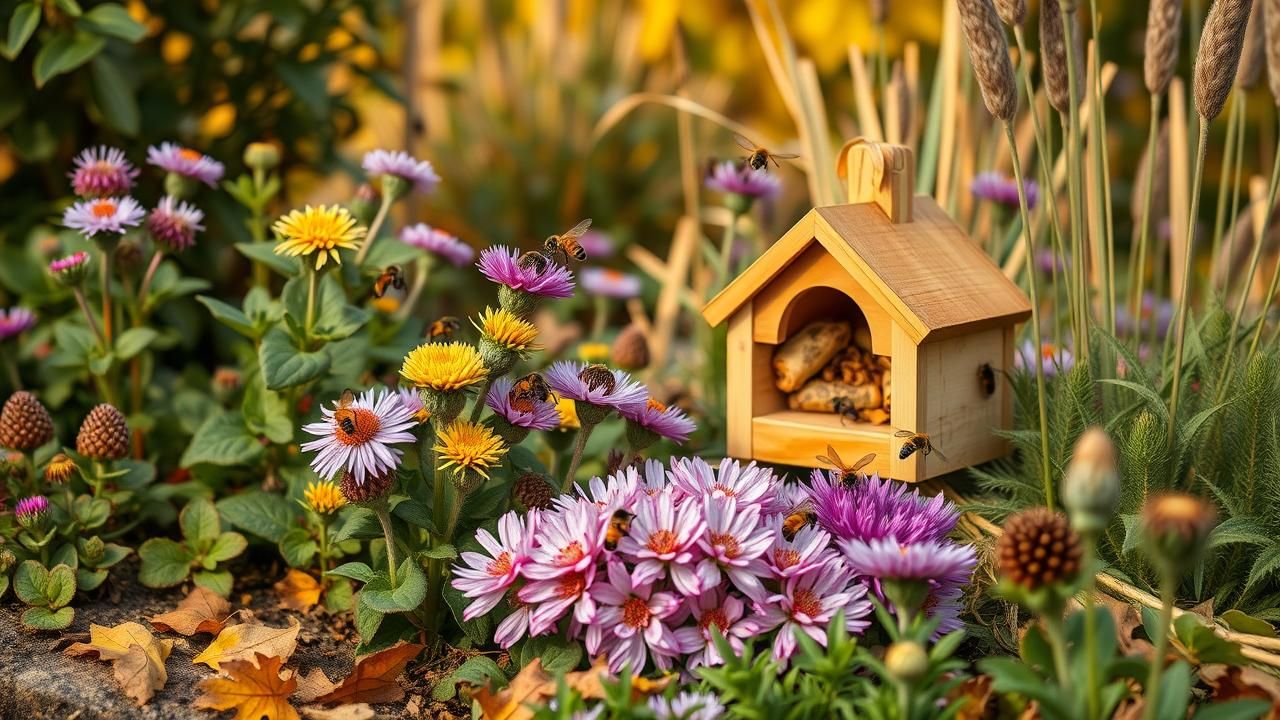 Plantes Autonne Attirent Papillons Printemps