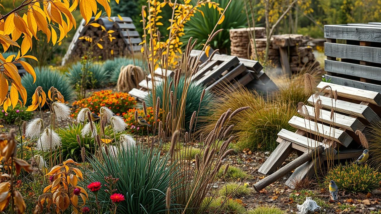 Plantes Vivaces Oiseaux Octobre