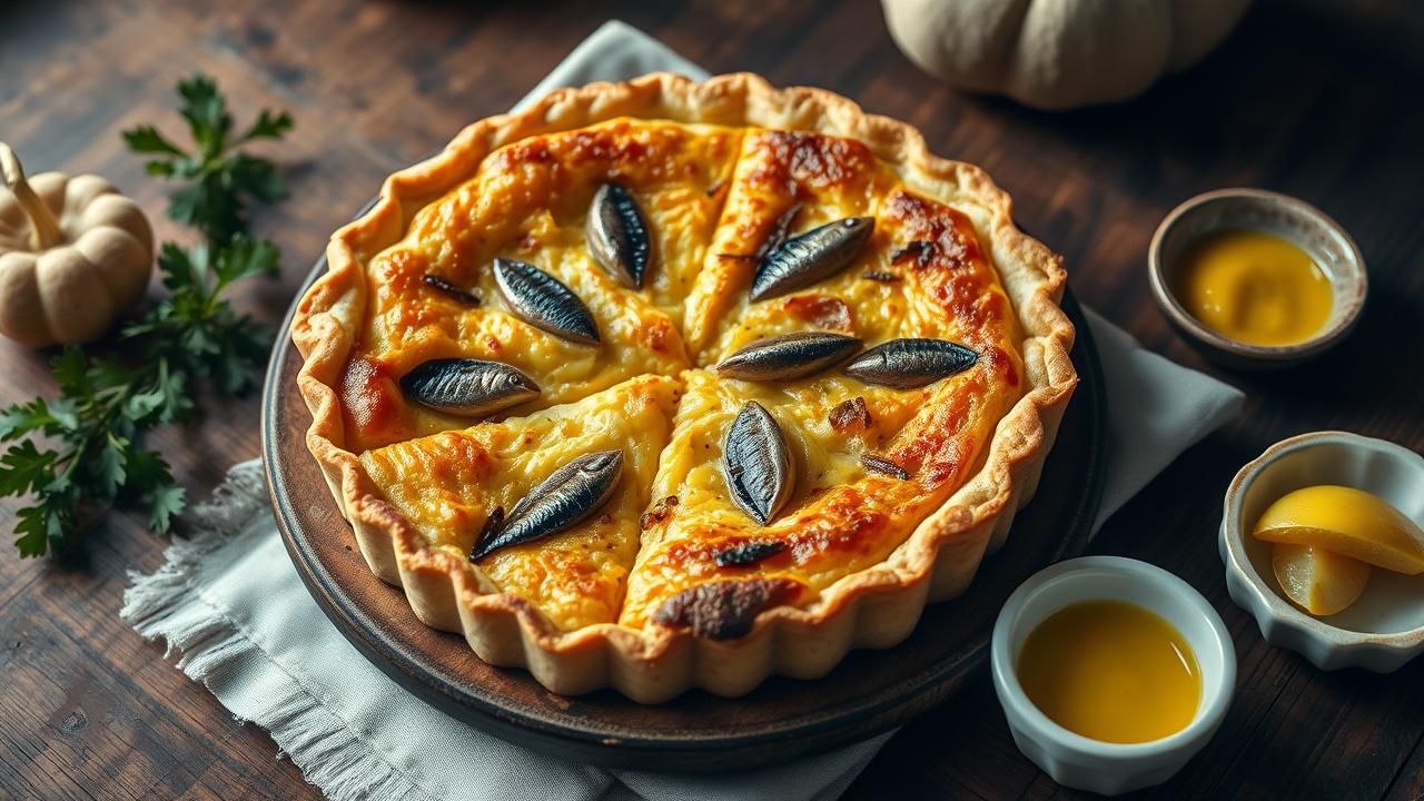 Quiche Express Aux Sardines Recette Economique