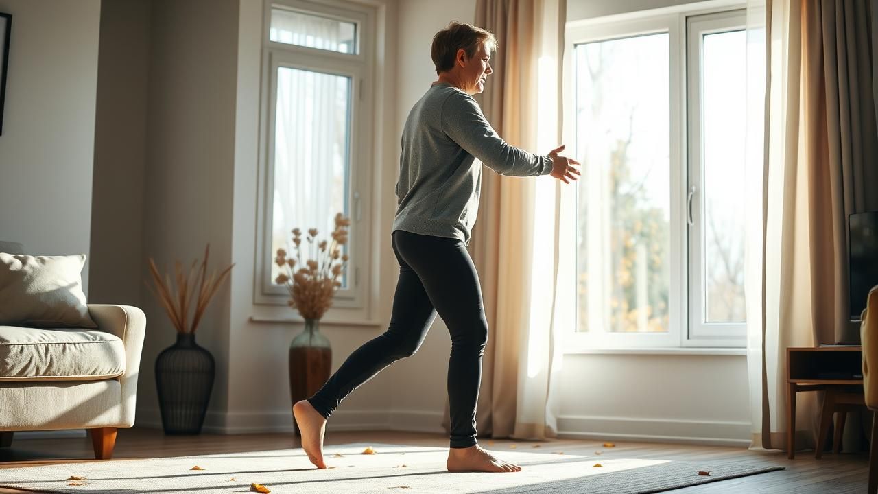 Reveillez Vos Jambes Lourdes Avec Cet Exercice Simple