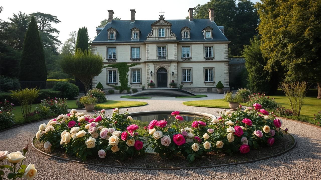 Roseraie Exception Chateau Chantore Bacilly