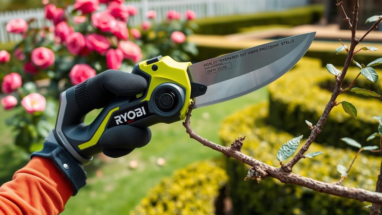 Tailler Arbres Sans Effort Secateur Electrique Promo