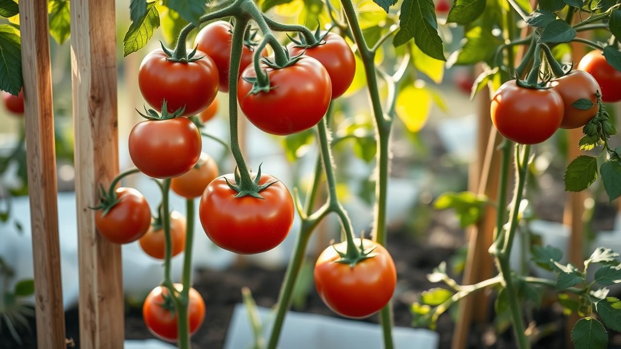 Tomates Juteuses Jusquen Octobre Maraichers