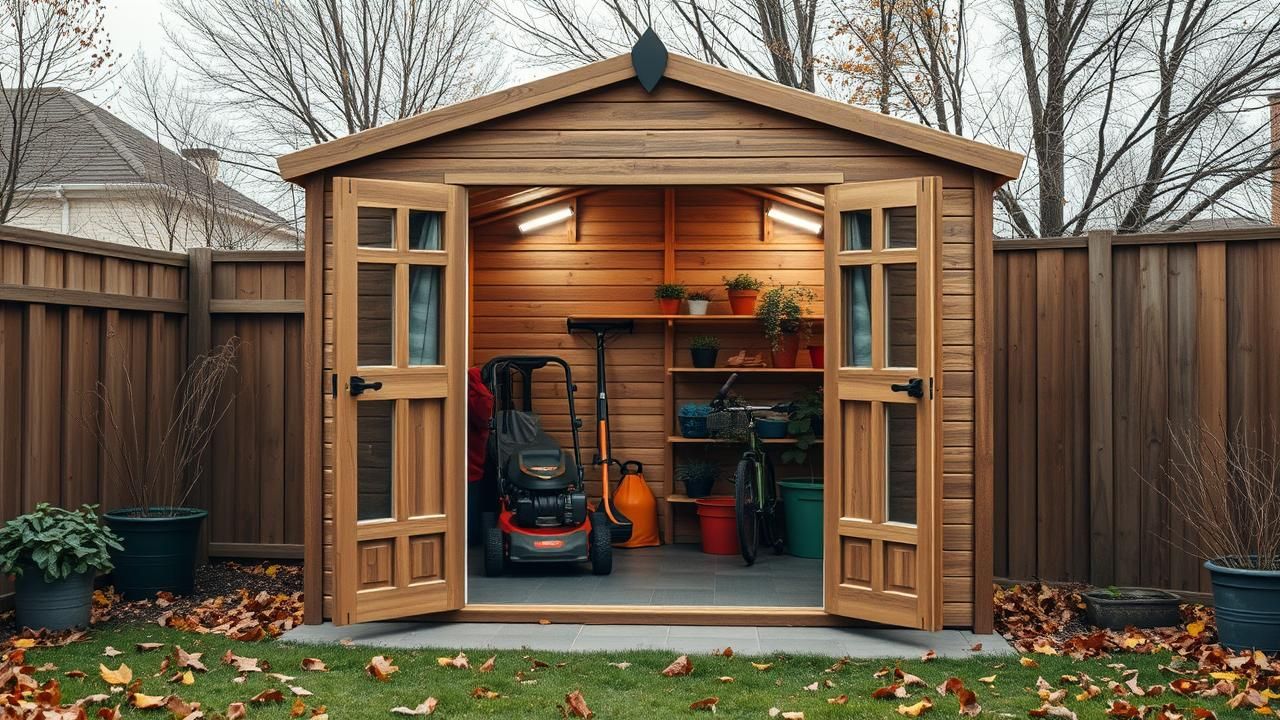 Abri Jardin Malin Rangement Promo