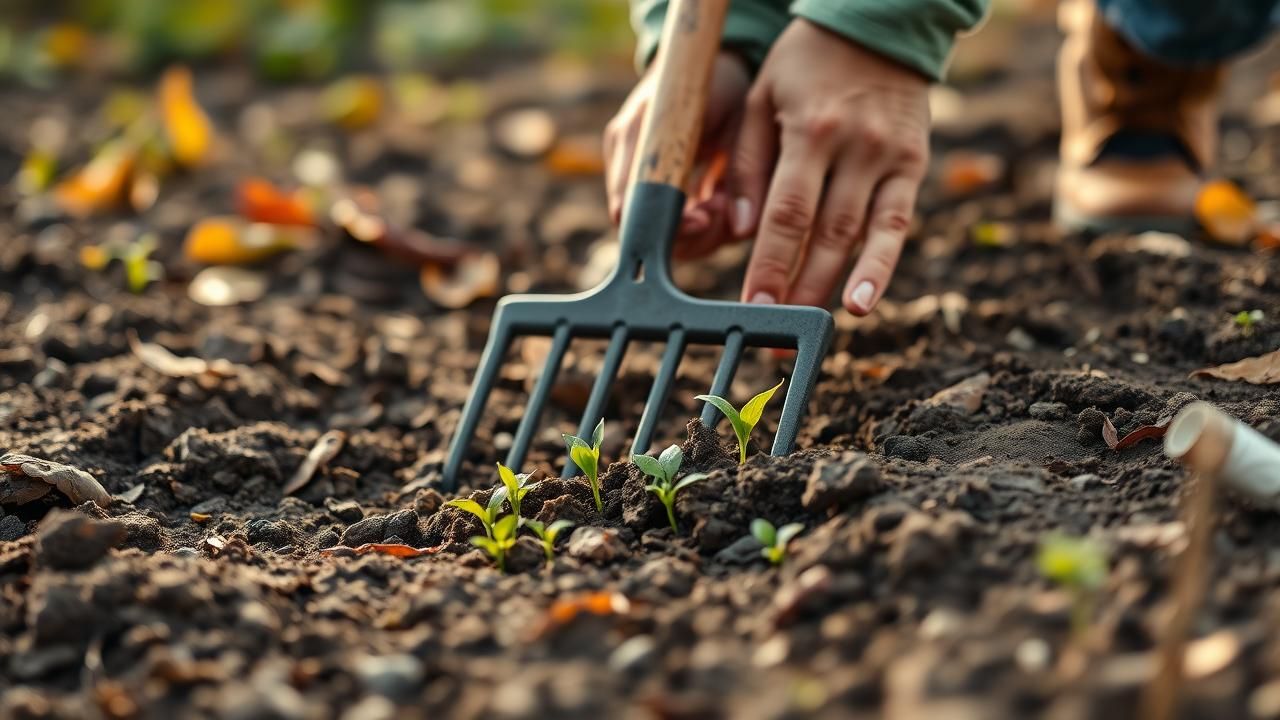 Adieu Mauvaises Herbes Faux Semis Hiver Potager