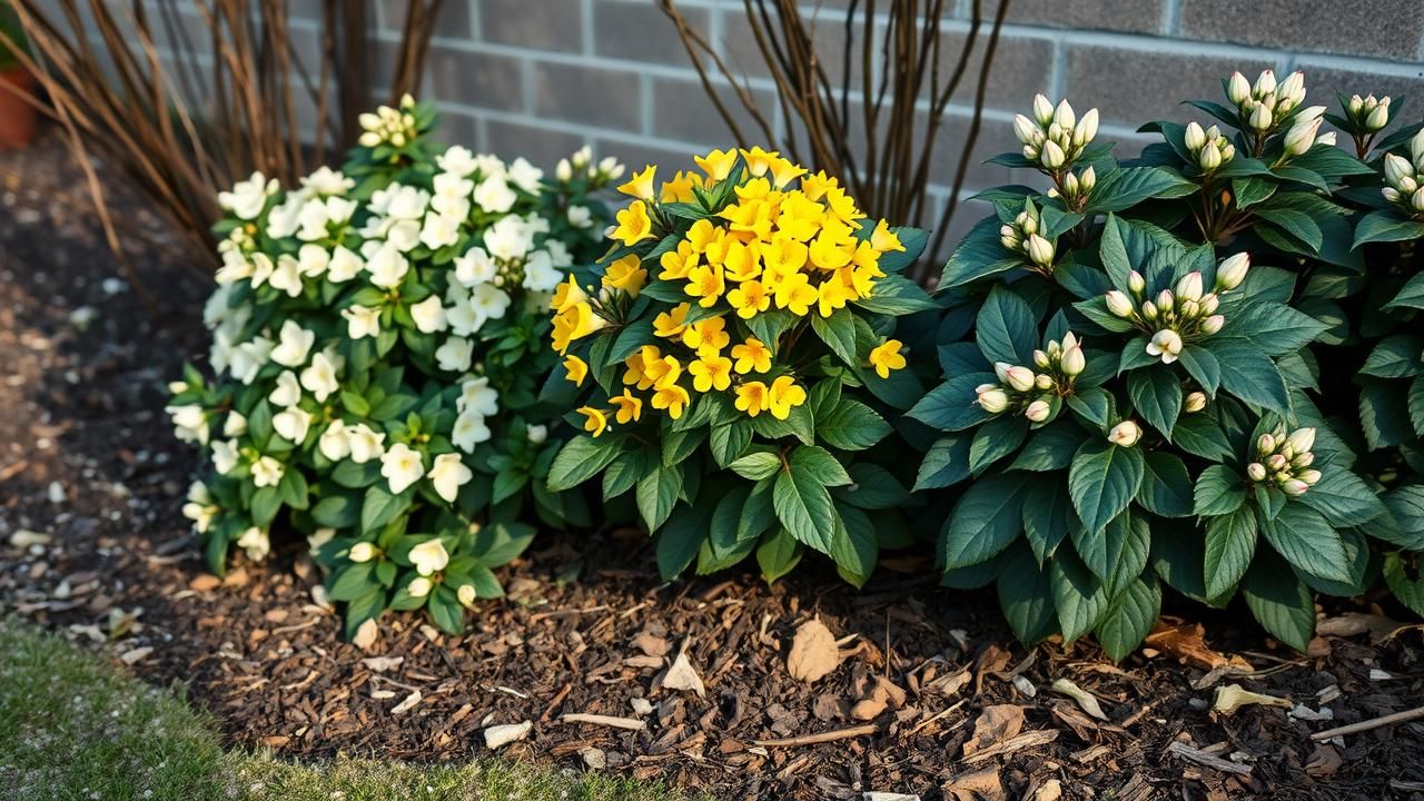 Arbustes D Hiver Pour Jardin Sous La Neige