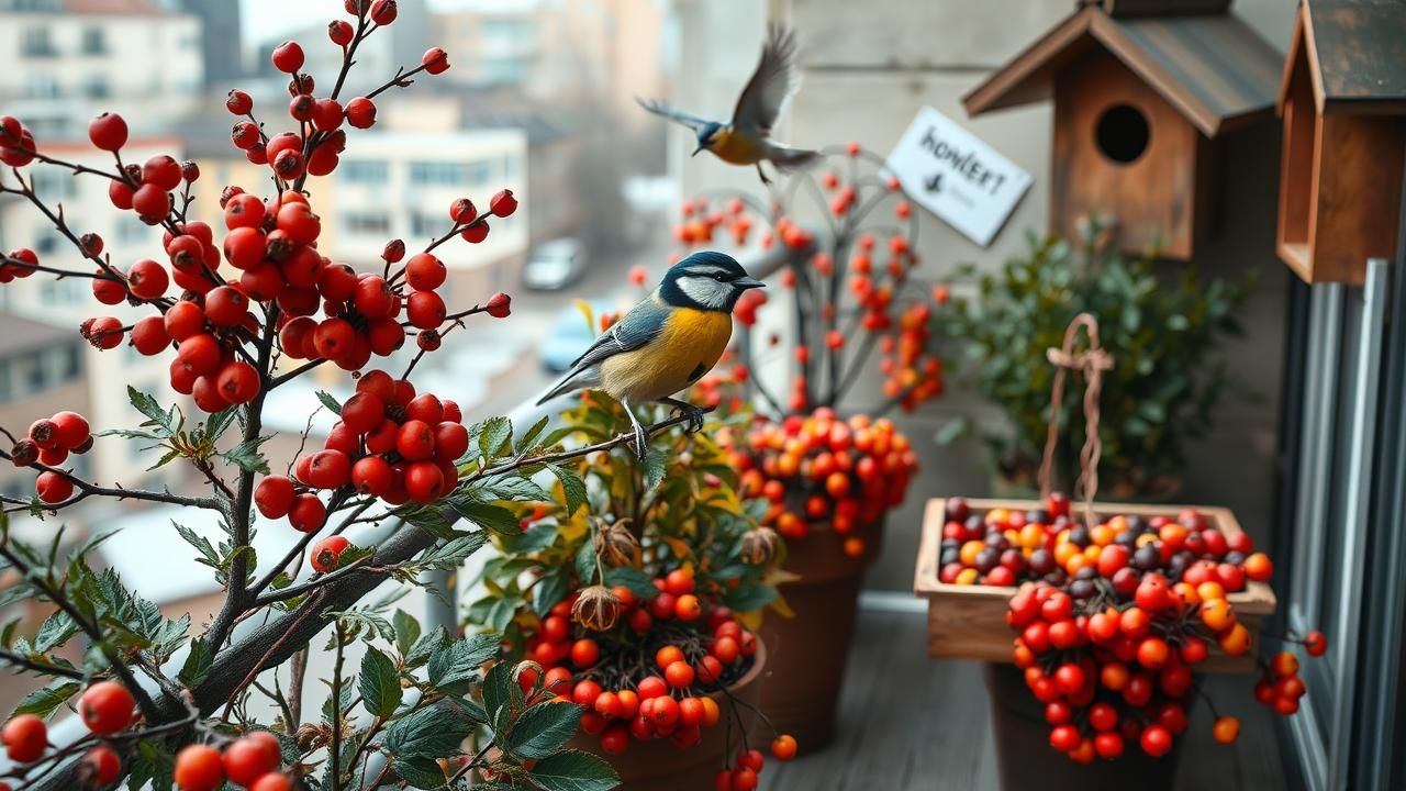 Attirez Mesanges Balcon Des Maintenant