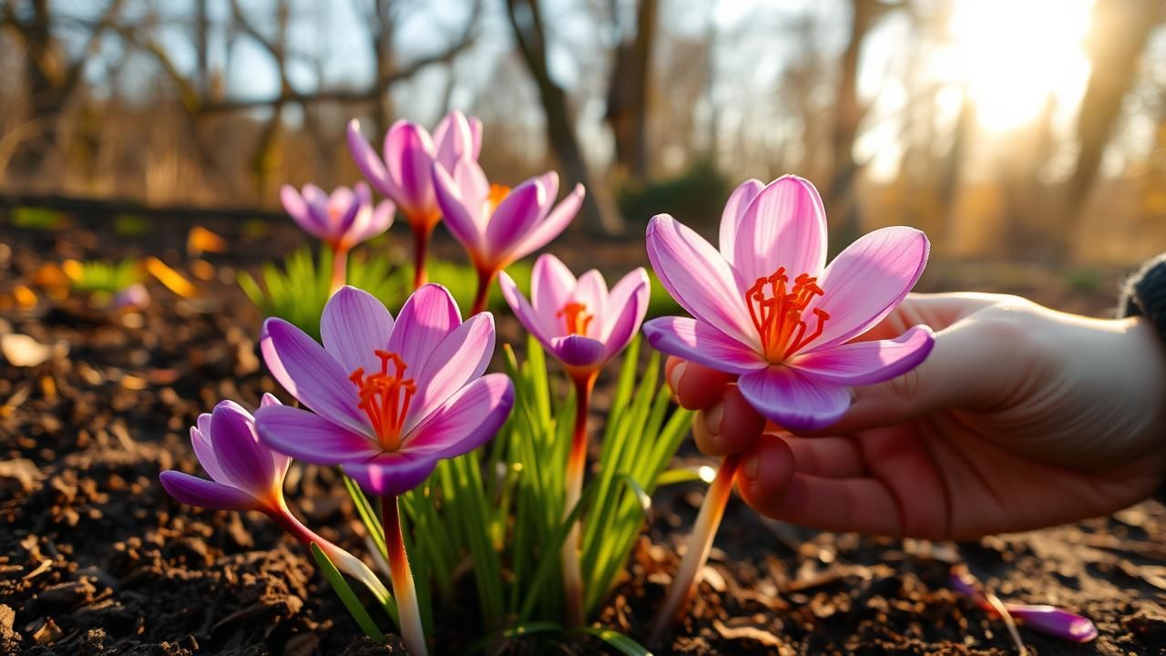 Automne Cultiver Plante Precieuse Que Lor