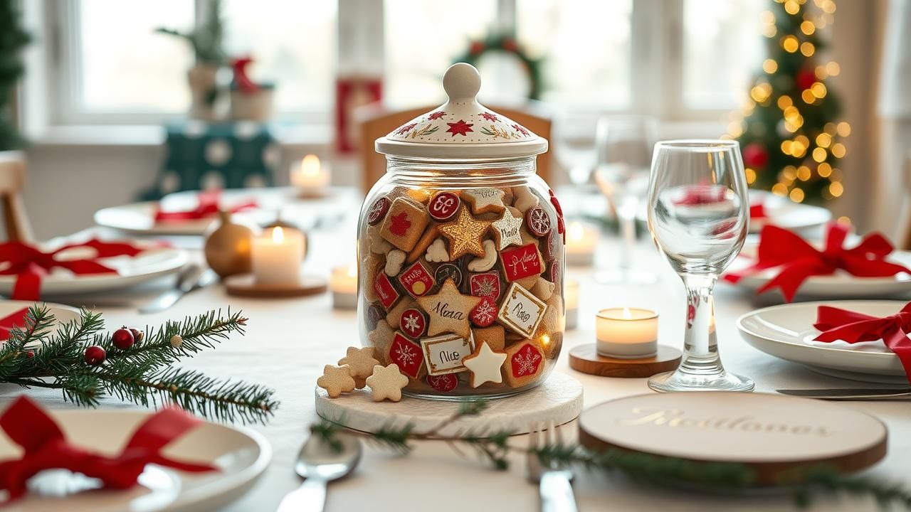 Bonbonniere Noel Moins De 8 Euros Table Festive