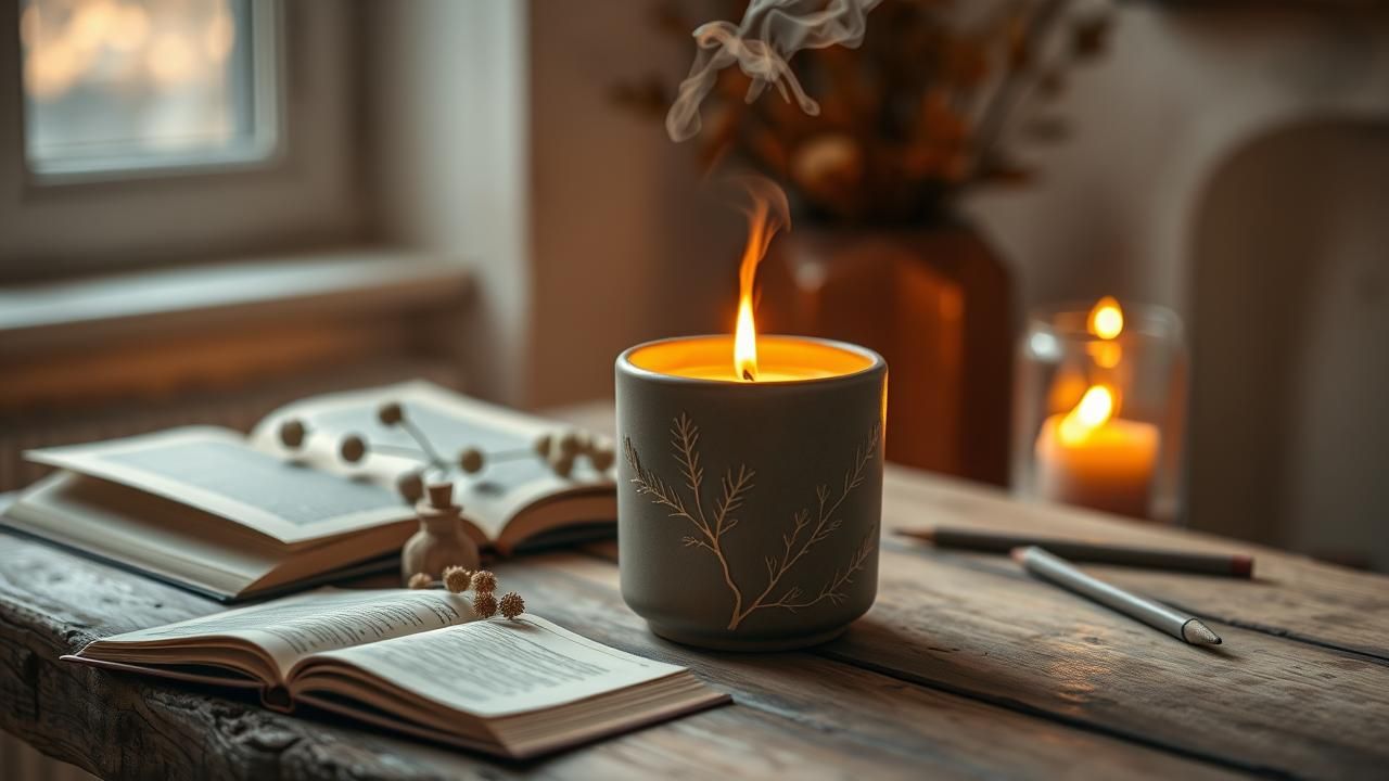 Bougie Magique Transforme Ambiance Piece Secret