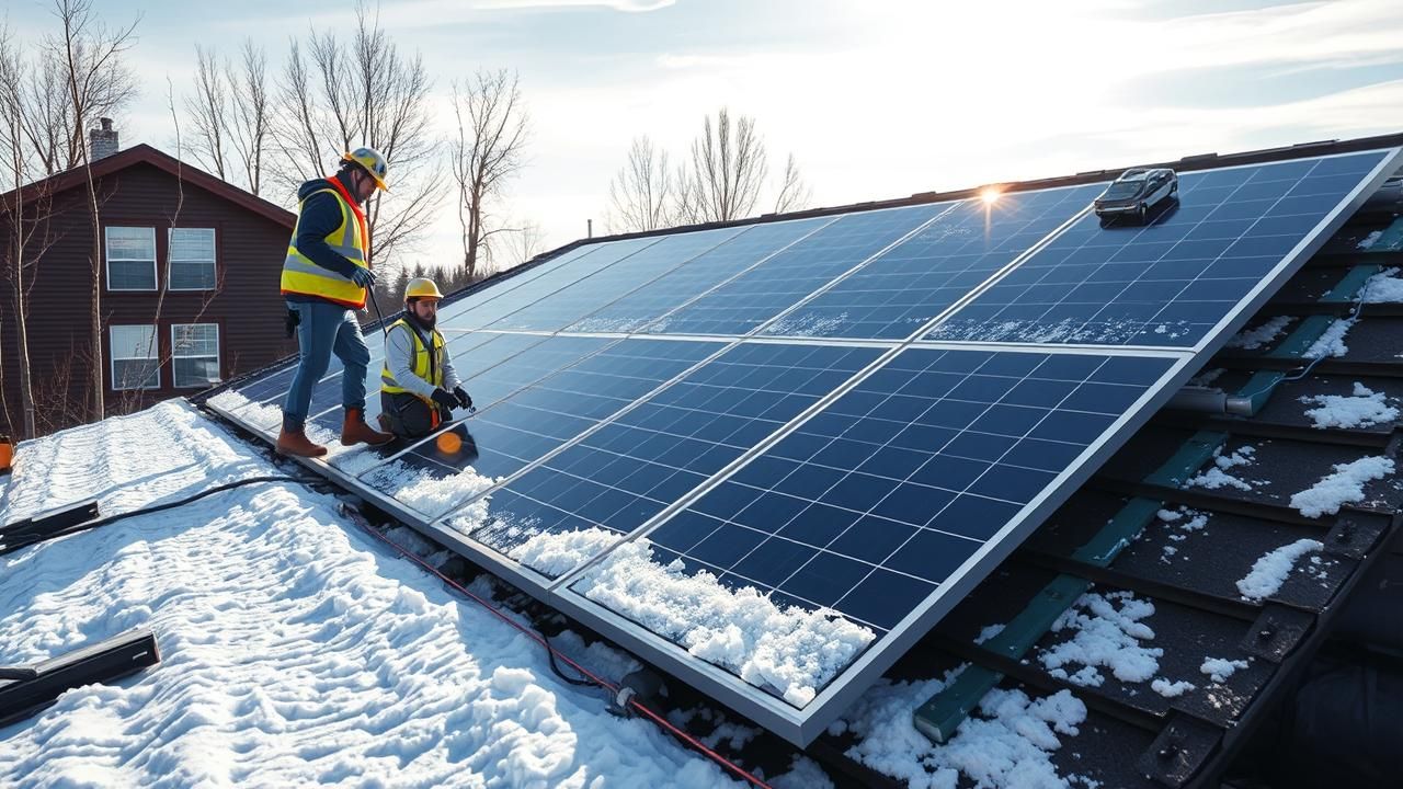 Cet Hiver Moment Ideal Pour Adopter Le Solaire