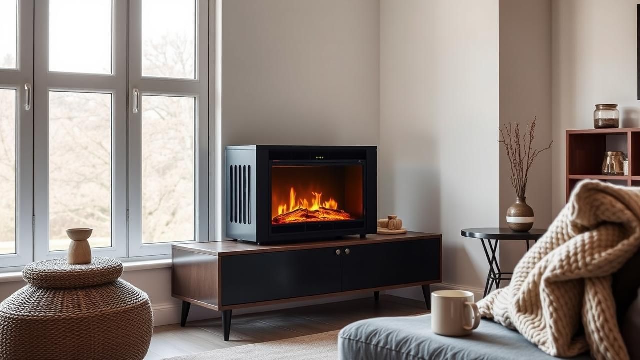 Cheminee Electrique Retro Lidl 50 Euros Test Resultat Bluquant