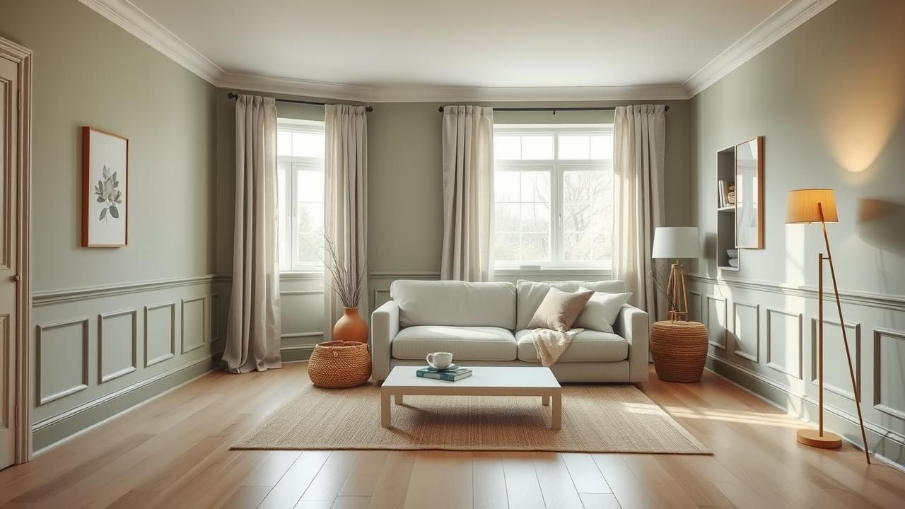 Couleur Plinthes Agrandit Salon Decorateurs