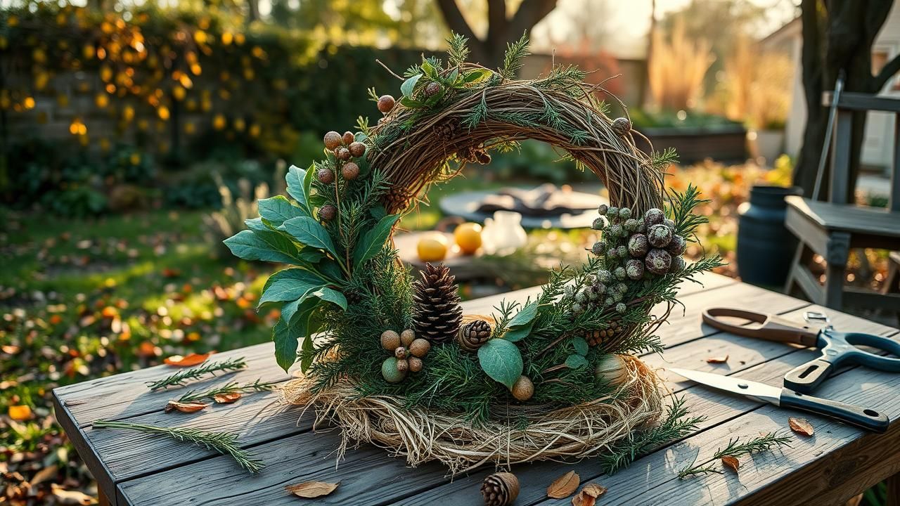 Couronne Noel Maison 20 Minutes Plantes Jardin