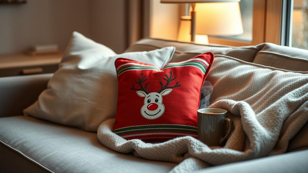 Coussin Noel Douceur Fete Interieur