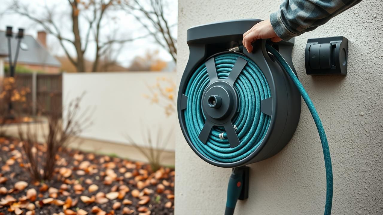 Devidoir Mural Sans Embouts Pour Tuyau