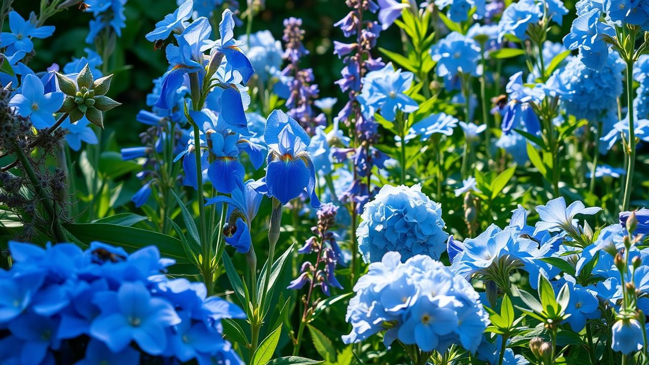 Fleurs Bleues Les Plus Belles Pour Jardin Ete
