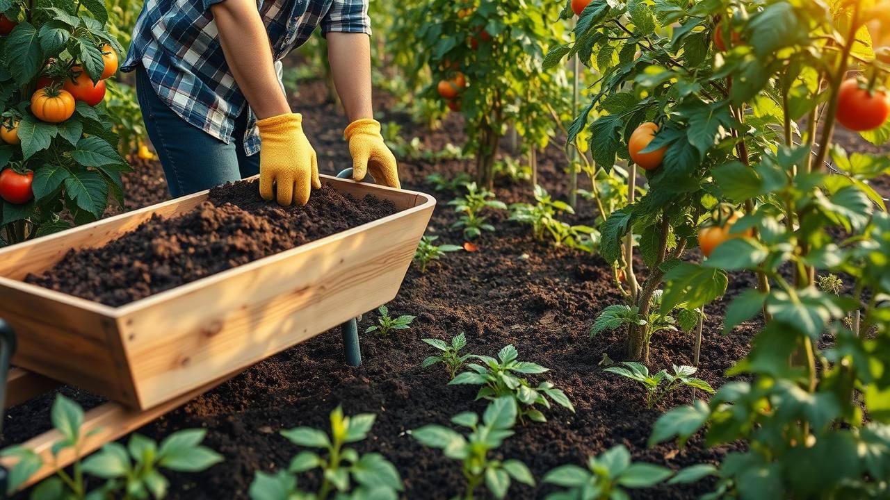 Fumier Cheval Potager Fertile Ete