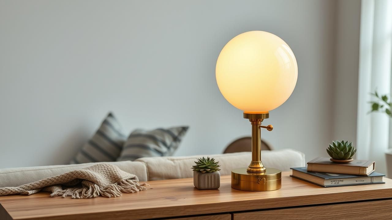 Lampe Vintage Annees 70 Prise Fou