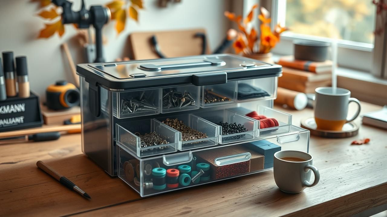 Mallette Tiroirs Moins De 10 Euros Atelier Organisation