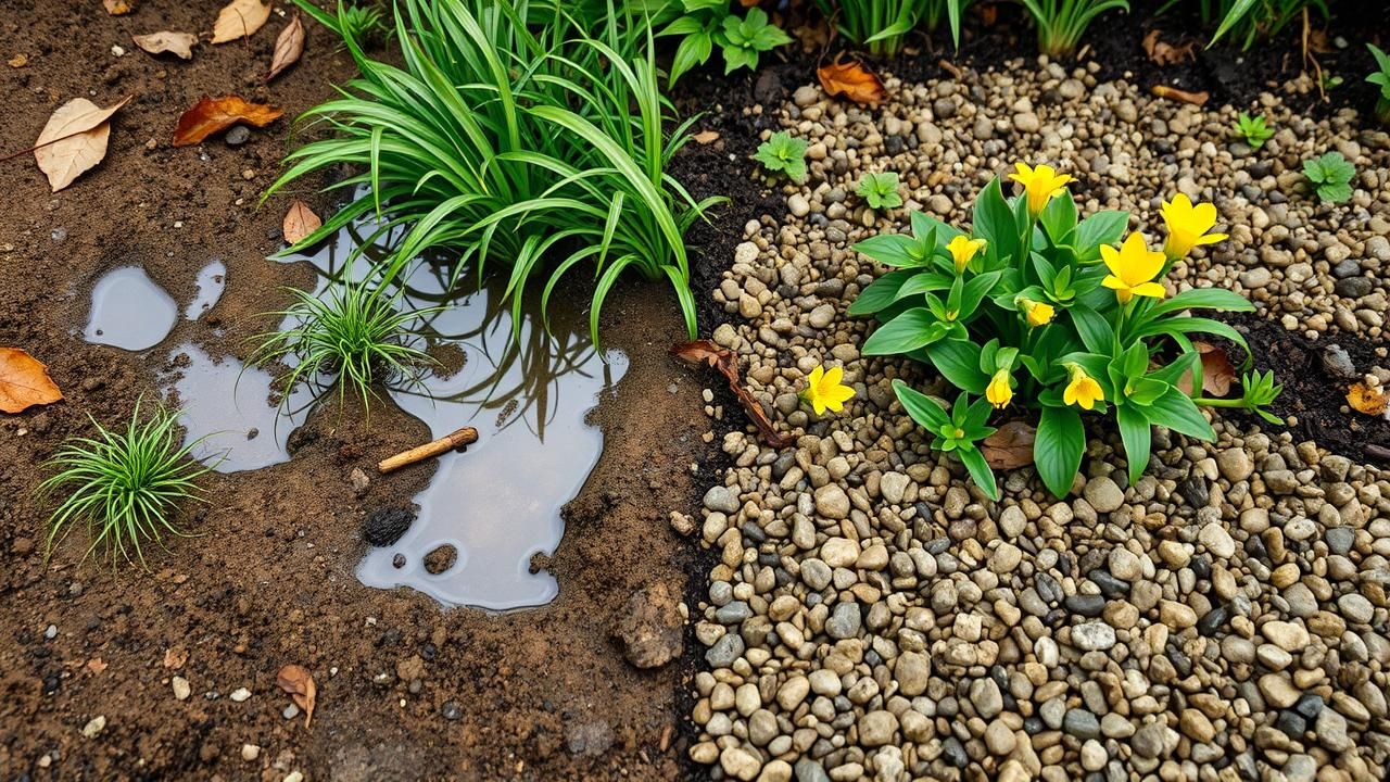 Marre De La Boue Au Jardin Drainage Sol Simple