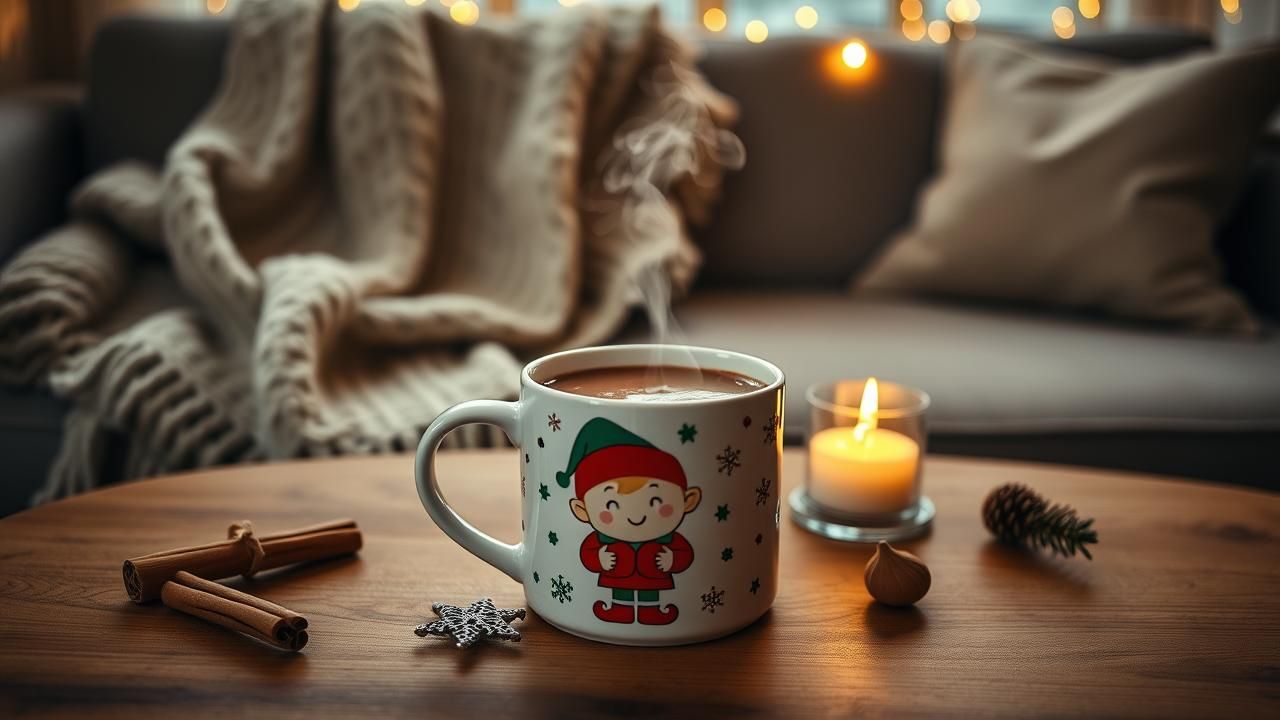 Mug Noel Petit Prix Action Moment Cocooning